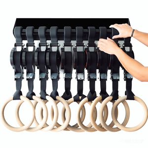 Anelli da Ginnastica Birch Fitness Modello ad Alta Capacità di Carico, Regolabili, Ecologici, Portatili, per Esercizi Domestici, Durevoli e Sicuri - Product Image 5