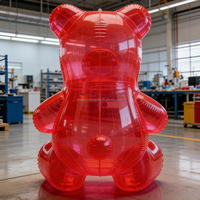 Mascotte gonflable géante personnalisée en PVC, ours sexy, pour exposition