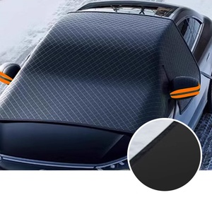 Accesorios de Moda para Automóviles, Cubierta de <span class=keywords><strong>Nieve</strong></span> Oxford Universal para Automóviles, Cubierta de <span class=keywords><strong>Nieve</strong></span> Magnética con Franja Reflectante para Parabrisas Delantero - Product Image 2