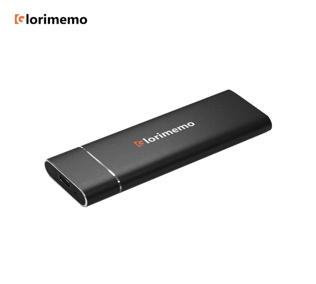 Mini Portable External SSD 512GB USB 3.2 Gen2 up to 2000MB/s Read/1800MB/s Write Aluminum Alloy Shell