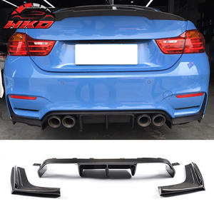 Difusor de Parachoques Trasero Estilo V para BMW M3 F80 M4 F82 F83 2015-2020, Fibra de Carbono, Accesorios para Automóviles - Product Image 1