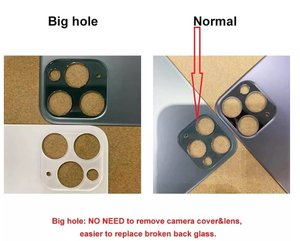 <span class=keywords><strong>Cover</strong></span> posteriore in vetro per <span class=keywords><strong>iPhone</strong></span> 8 8 Plus <span class=keywords><strong>X</strong></span> XR XS Max 11 Pro Max 12 13 14 15 Pro Max grande foro posteriore di ricambio in vetro - Product Image 3