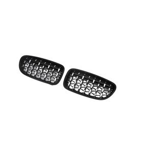 Parrillas Delanteras Negras Meteor Silver ABS para BMW Serie 3 E90 2008-2011 - Product Image 3
