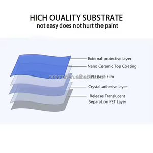 <span class=keywords><strong>Film</strong></span> de voiture TPU PPF <span class=keywords><strong>Sahara</strong></span> Yellow <span class=keywords><strong>Film</strong></span> de voiture de carrosserie auto-cicatrisant anti-UV avec fonction de changement de couleur - Product Image 6