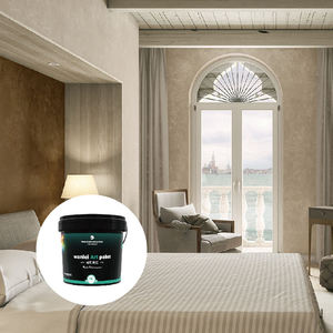 Revestimiento de Estuco Acrílico Veneciano Wanlei con Efecto Texturizado Líquido y Acabado Brillante para Uso Interior y Aplicaciones en Superficies - Product Image 1