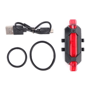 Juego de Luces LED Recargables por USB para Bicicleta, Delantera y Trasera, para Ciclismo Nocturno, Impermeables, con Batería - Product Image 2