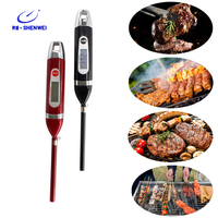 Termometer Daging Digital Bacaan Cepat SW High Popular, Pengukur Suhu Masak Dalam 1 Detik, Untuk Memanggang, Oven, Smoker BBQ