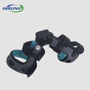 Attelle orthopédique postopératoire réglable en nylon épais à charnière <span class=keywords><strong>pour</strong></span> genoux avec fermeture à bouton <span class=keywords><strong>pour</strong></span> la <span class=keywords><strong>protection</strong></span> des sports de plein air <span class=keywords><strong>pour</strong></span> adultes - Product Image 2