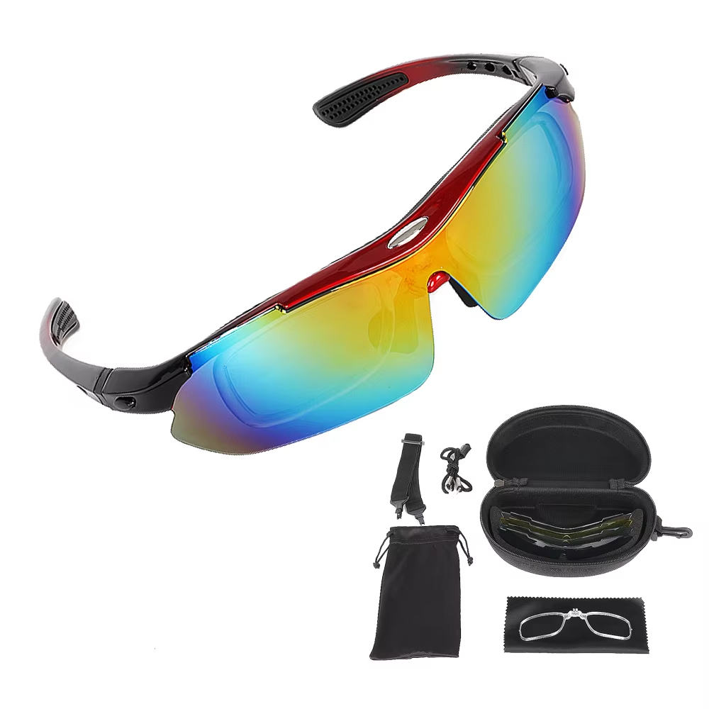 เลนส์เปลี่ยนได้5ชิ้นสีแดง