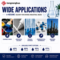 N-Hexane de haute pureté CAS 110-54-3 60% 80% 95% 97% Solvant de qualité supérieure de grade industriel pour l'extraction Prix usine avec COA