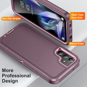 Étui de protection robuste trois-en-un pour Samsung Galaxy S25, S24, <span class=keywords><strong>S23FE</strong></span>, S22 Ultra Plus, A54, A53, A16, A15, A14, A13 - Product Image 3