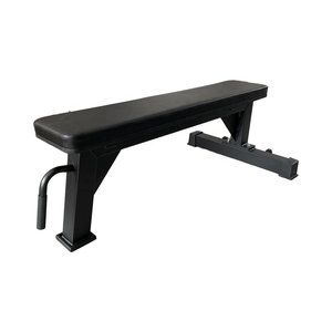 Banc plat réglable multifonction pour musculation avec roulettes, équipement de fitness HRSB116 - Product Image 1