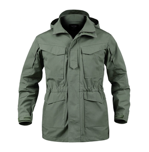 Chaqueta Parka DF0220 Ripstop M65, Uniformes Resistentes al Invierno, Aislamiento Térmico de Carcasa Suave, Personalizable, Hecho en China/Guangxi - Product Image 3