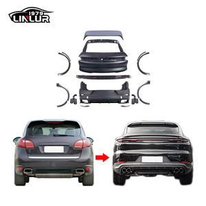 Kit Carrosserie Pare-chocs Avant [1979] 2011-<span class=keywords><strong>2014</strong></span> 958 958.1 Amélioration vers les Kits Carrosserie et Phares de Style Turbo 2024 2025 pour <span class=keywords><strong>Porsche</strong></span> <span class=keywords><strong>Cayenne</strong></span> 958 - Product Image 2