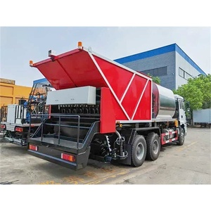 รถบรรทุกซีลยางมะตอยแบบซิงโครนัส Shacman H3000 6X4 สำหรับงานก่อสร้างถนน - Product Image 2