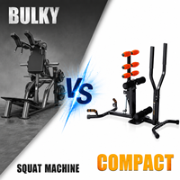 Équipement de fitness à domicile en gros : Appareil de squat Elite Wonder Deep Trainer pour le tonification du bas du corps - Machine à squats pour petits espaces