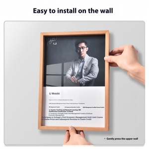 <span class=keywords><strong>Profil</strong></span> <span class=keywords><strong>de</strong></span> l'enseignant <span class=keywords><strong>Photo</strong></span> d'équipe <span class=keywords><strong>Image</strong></span> d'entreprise personnelle Promotion Affichage Cadre <span class=keywords><strong>photo</strong></span> Cadre mural en acrylique non perforé - Product Image 4