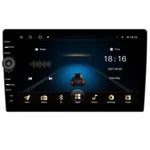 MEKEDE Android 11 8 128G QLED Auto monitor CD-Player für Universal Host Android GPS Stereo 360 Kamera Auto Bildschirm