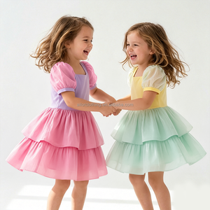 Vestido de Yoga para Niñas sin Mangas con Shorts Integrados, Detalle de Lazo, No Transparente, para Vacaciones en la Playa, MOQ Bajo, Color y Talla Personalizables - Product Image 2