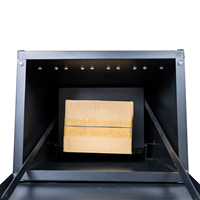 Grande boîte aux lettres extérieure en acier durable, antivol, imperméable, avec revêtement en poudre pour appartements