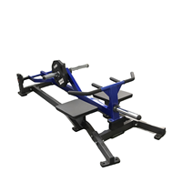 Máquina de fitness de alta calidad, equipo de fitness con carga de placas, máquina de remo inclinado con soporte para el pecho, máquina de remo en T para uso comercial