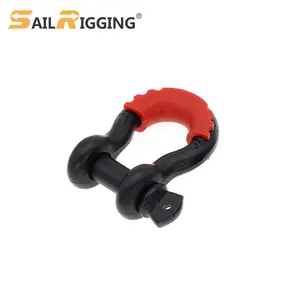 Off Road Trailer Shackle 3/4" 4.75T Towing Winch D Ring Shackle Drop Forged