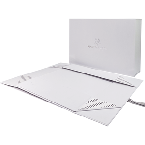 Custom Big Rigid Flat Ribbon Paper Boxes Folding Gift Box for Clothing Packaging