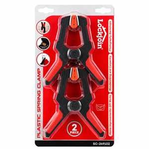 Lockjoin A-Frame Spring <b>Clamp</b> 6-Inch 2-Piece Set For Woodworking Diy Crafts - Product Image 2
