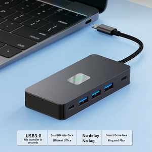 Tkt OTG HUB Loại-C <span class=keywords><strong>USB</strong></span>-A 7 cổng <span class=keywords><strong>USB</strong></span> HUB Cáp - Product Image 3
