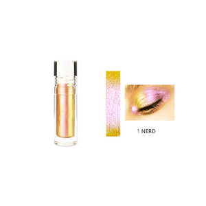 MLM เมคอัพแบบกำหนดเอง ขายดี เม็ดสีแน่น แห้งเร็ว กันน้ำ วีแกน มิเนอรัล 5 กรัม ไฮไลท์เตอร์ ชิมเมอร์ อายแชโดว์เนื้อลิควิด สีเปลี่ยนเฉด - Product Image 4