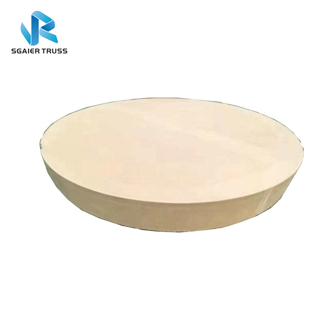 Steel Turntable Car Revolving Rotating Stage Platform 2-8m Diameter 1000kg Load Capacity