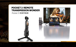 Transmisor y Receptor de Video Inalámbrico D JI Pocket 3 HD MI, Transmisión a Distancia de 500M para OBS, Uso en Transmisión en Vivo, Funciona con Batería - Product Image 6