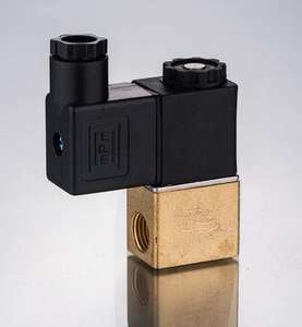 Bester Preis Aluminium-Material 2,5mm Öffnung 2/2-Wege Pneumatikventil 1/4 Zoll AC110V 220 Volt DC12V 24 Volt 2V025-08 Magnetventil - Product Image 5