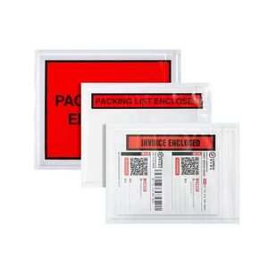 Busta della busta della lista di imballaggio autoadesiva all'ingrosso custodia chiusa per documenti - Product Image 2