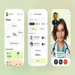 แพลตฟอร์มแอปพลิเคชันมือถือสำหรับการตรวจสอบสุขภาพผ่านอินเทอร์เน็ต รองรับการเชื่อมต่ออุปกรณ์สวมใส่ แจ้งเตือนแบบเรียลไทม์ จัดการข้อมูลสุขภาพ รองรับแอนดรอยด์และแมค - Product Image 2