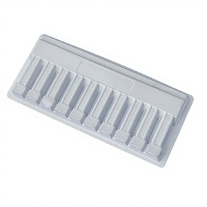 Barquette en PVC transparent jetable, épaisseur 1 mm, pour ampoules de médicaments de marques internationales, en matériaux recyclés - Product Image 1