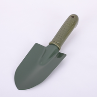 Ensemble d'outils de jardinage 3 pièces en acier au carbone : truelle, pelle de transplantation, cultivateur, râteau pour la plantation et le creusement