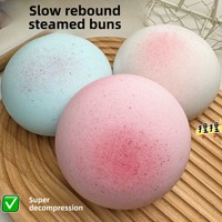 Jouet anti-stress Zoey en PU souple en forme de Squishy à rebond lent pour le plaisir de sucer au doigt et la libération de la tension, à partir de 14 ans