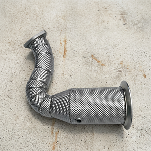 Tubería de Escape Turbo con Protector Térmico para Porsche Panamera 971 3.0T V6, Acero Inoxidable T304, Alto Flujo, Ajuste Directo - Product Image 4