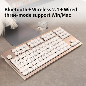 Factory OEM Stock 102 <b>Key</b> Mechanical Gaming Keyboard Hot Swappable 2.4G Wired Tri-Mode for Office & Gaming - Product Image 4