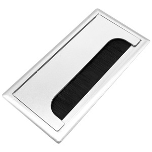 Caja de gestión de cables de escritorio, cubierta rectangular de plástico PP, a prueba de polvo, estilo minimalista, tipo HTL - Product Image 1