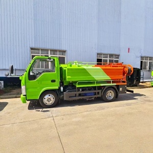 Camión de Succión de Aguas Residuales para Tratamiento de Obstrucciones de Alcantarillado, 4x2, Isuzu, 6000 Litros, de Fábrica China - Product Image 4