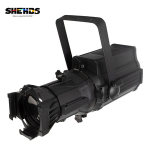 Chúng tôi kho sản phẩm shehds <span class=keywords><strong>LED</strong></span> 250W leko <span class=keywords><strong>RGBW</strong></span> hồ sơ sân khấu ellipsoidal tại chỗ Đèn sân khấu - Product Image 1