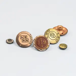 High quality hardware copper jeans buttons for India and Mumbai manufacturer