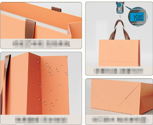 DAMAI Wholesale <b>Easter</b> Decor Carrot Bunny Gift <b>Bags</b> Custom Fairy Forest Design Paper <b>Bags</b> for Souvenir Personalized Party Favors - Product Image 6