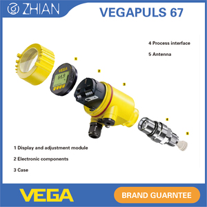 Máy phát mức Radar vegapuls67 radar-durchflussesser đo mức Vật liệu dạng hạt Radar Đo mức độ Vega ps67 - Product Image 6