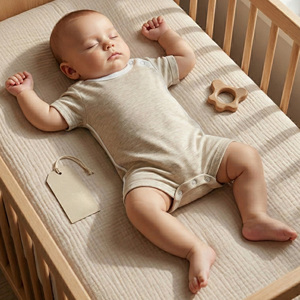 <span class=keywords><strong>Ropa</strong></span> de Bebé de Alta Calidad OEM para Niños y Niñas de <span class=keywords><strong>0</strong></span> a 6 a 12 <span class=keywords><strong>Meses</strong></span>, Mamelucos Unisex de Spandex, <span class=keywords><strong>Ropa</strong></span> de Bebé de Alta Gama 2026 para Recién Nacidos - Product Image 6