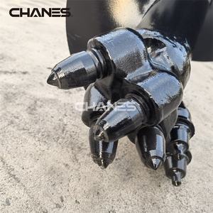 2024 Nieuwe Stijl Chanes Diesel Mini Crawler Loader Accessoires Aarde <span class=keywords><strong>Auger</strong></span> Boormachine Accessoires Voor Mini Loader - Product Image 4