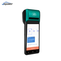 Terminal POS Inteligente de 5.5 Pulgadas, Portátil, Android 14, Punto de Venta, Bluetooth, Impresora Térmica Directa Monocromática Integrada, Software, 3GB de RAM