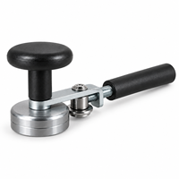 Scelleuse manuelle portable pour bouteilles d'eau de 55 mm de diamètre, boissons gazeuses, couvercles en plastique jetables, bouteilles PET, canettes de soda et boîtes de conserve